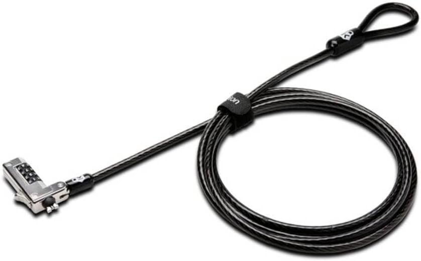 Kensington NanoSaver Keyed Laptop Lock for Select HP and Lenovo Laptops (K64444WW), Black