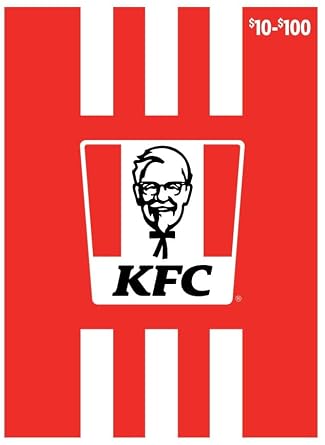 Kentucky Fried Chicken (KFC) Physical Gift Card – $30