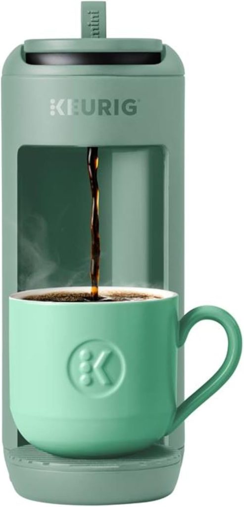 Keurig K-Mini Mate Single Serve K-Cup Pod Coffee Maker, Glamping Green