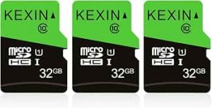 KEXIN 3 Pack 32GB Micro SD Card Memory Card MicroSDHC UHS-I Memory Cards Class 10 High Speed Card, C10, U1, 32 GB 3 Pack