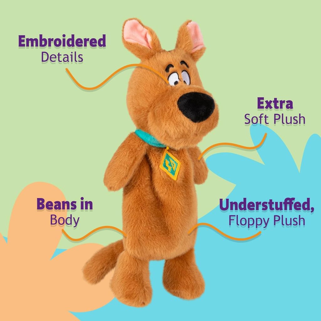 KIDS PREFERRED Scooby-Doo Cuddle Pals, Soft Plush Stuffed Animal, Baby Gift