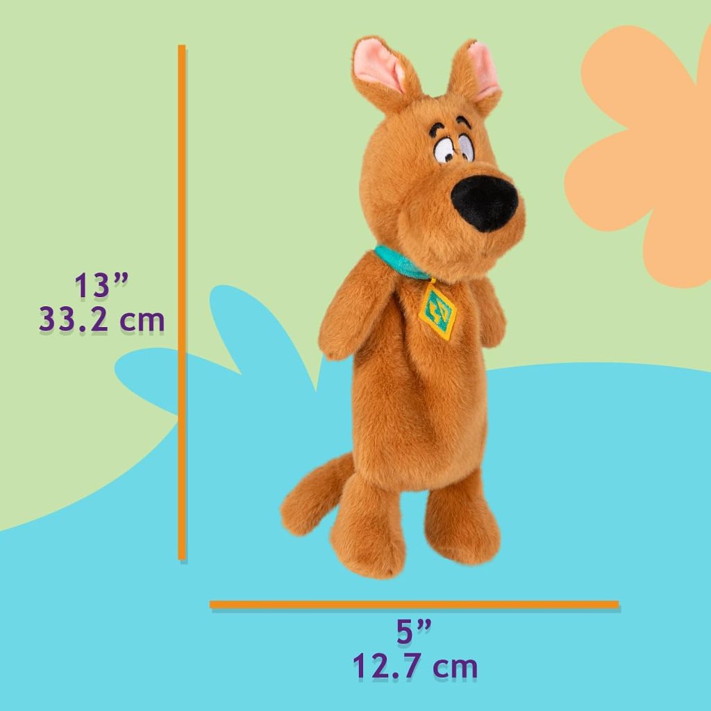 KIDS PREFERRED Scooby-Doo Cuddle Pals, Soft Plush Stuffed Animal, Baby Gift