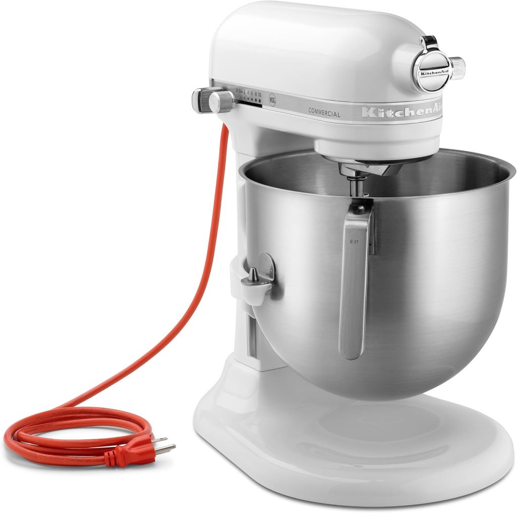 KitchenAid NSF Certified Commercial Series 8-Qt Bowl Lift Stand Mixer – KSM8990