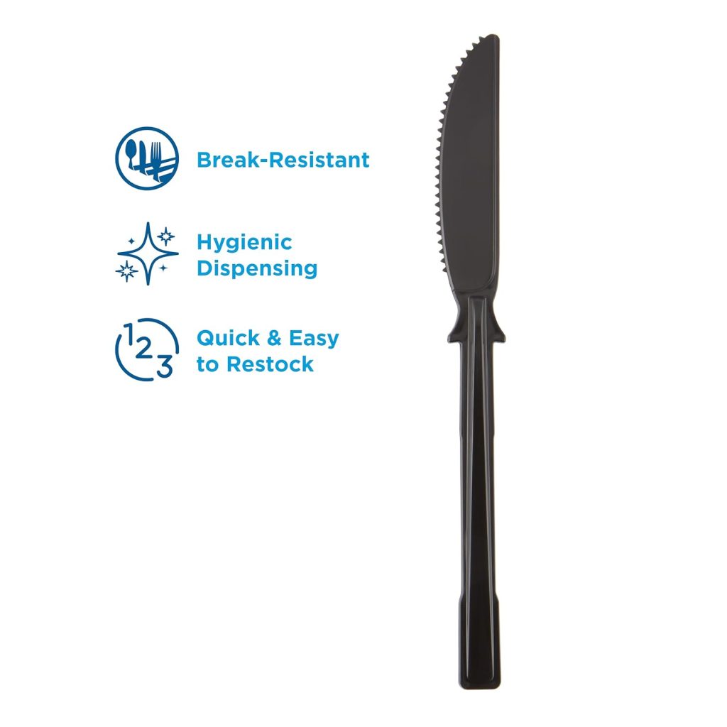Knife, BLK, Series T, MED, DUSSPK5, PK960