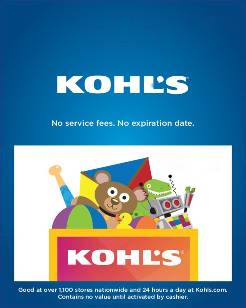 Kohl’s Physical Gift Card – $25