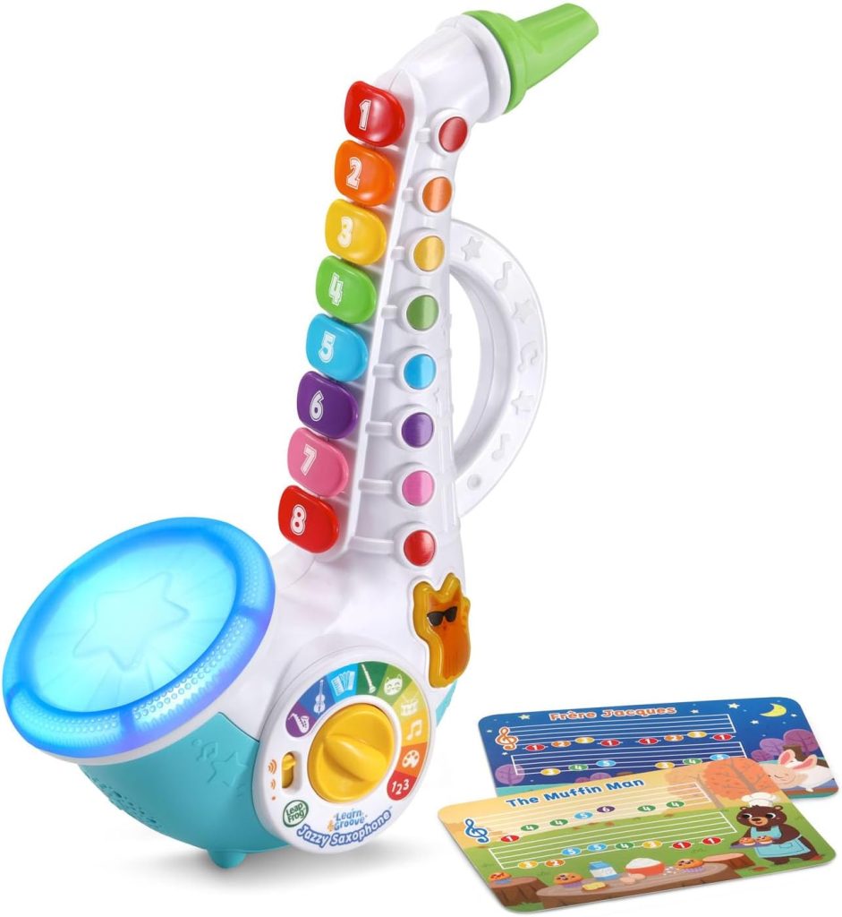 LeapFrog Learn and Groove Jazzy Saxophone Musical Toy for Toddlers