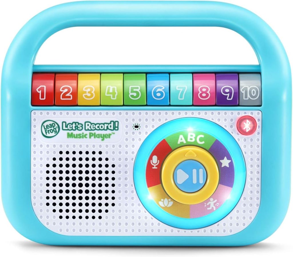 LeapFrog Let’s Record! Music Player, Teal