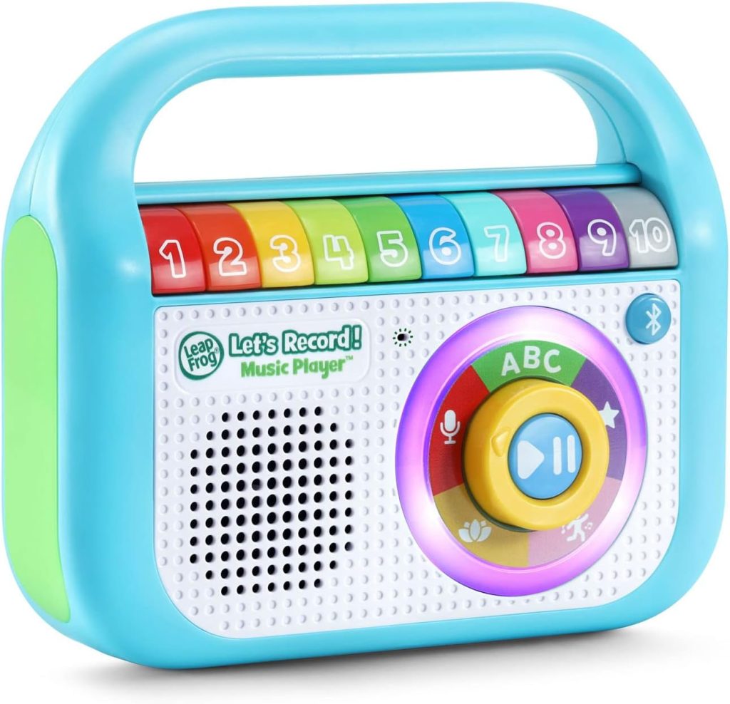 LeapFrog Let’s Record! Music Player, Teal