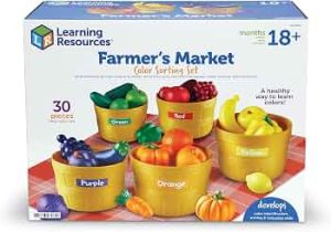 Learning Resources Original Farmer’s Market Color Sorting Set