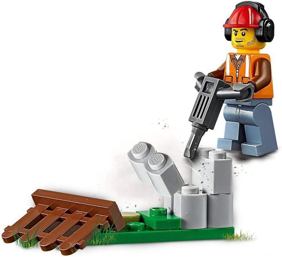 LEGO City Great Vehicles Construction Loader 60219 Building Kit (88 Pieces)
