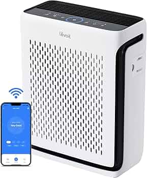 LEVOIT Air Purifier for Home Pets Bedroom Washable Pre-Filter