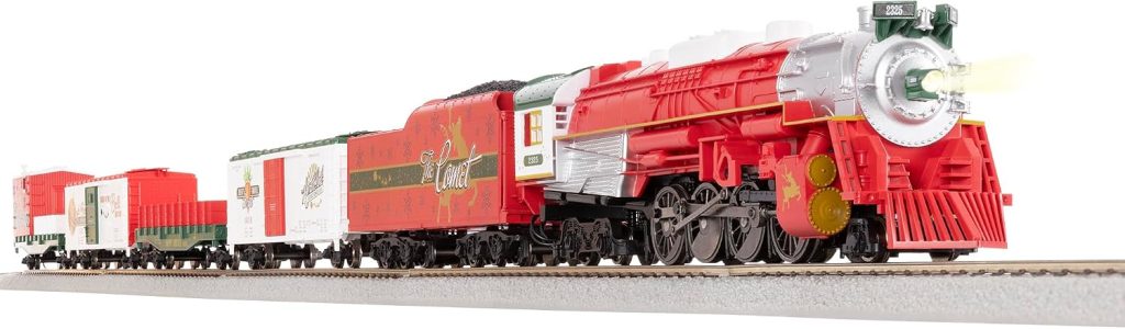 Lionel The Comet Christmas Freight Electric HO Gauge Model Train Set