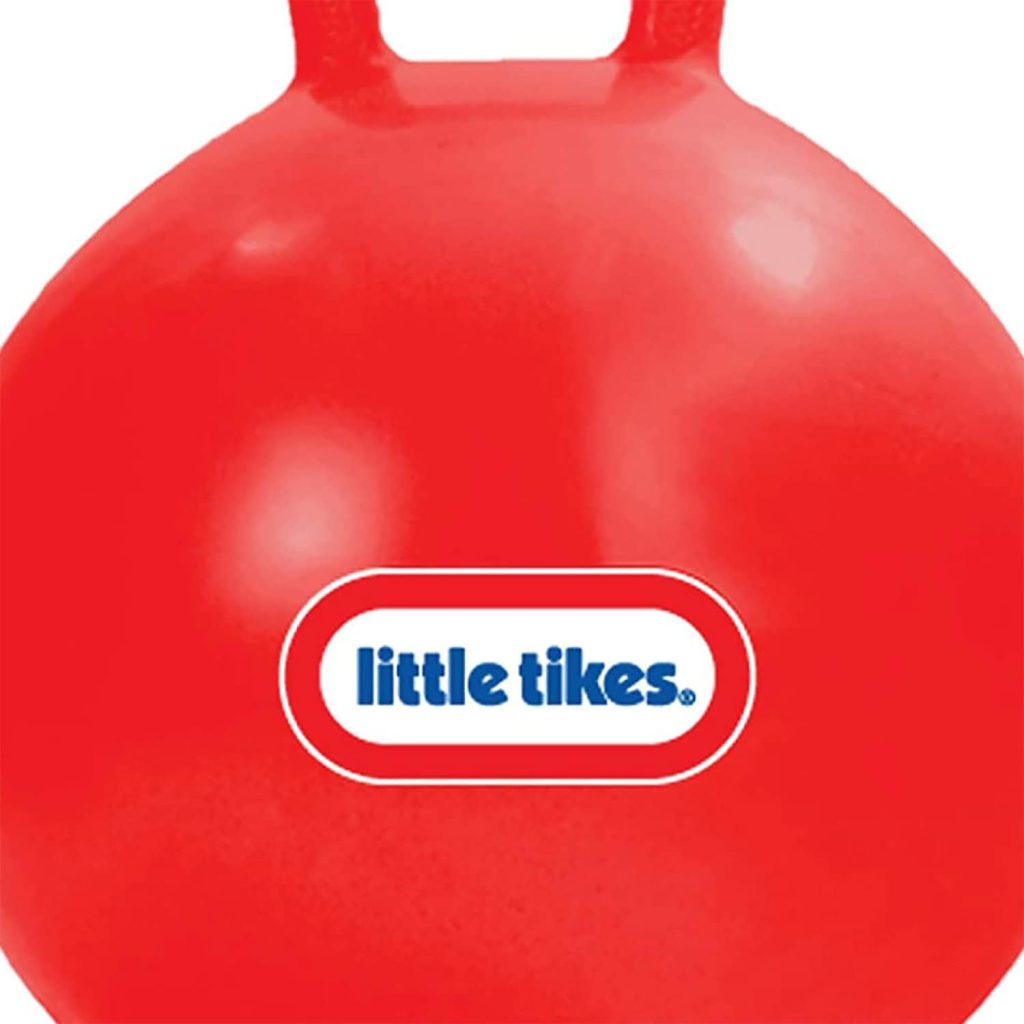 Little Tikes Bouncing Fun! Red Hopper 9301A – Mega 18″ Inflatable Heavy Gauge Durable Vinyl Ball – Deflates Easily for Storage – Exercise Learning Fun? YES – Use that Energy! for Kids Ages 4-8