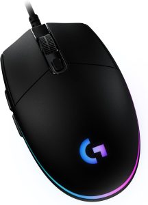 Logitech G203 Wired Gaming Mouse – Black