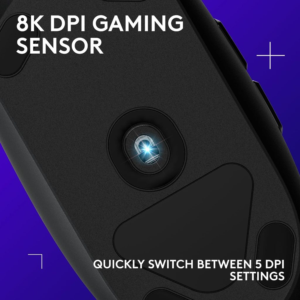 Logitech G203 Wired Gaming Mouse – Black