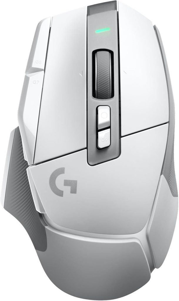 Logitech G502 X Lightspeed Wireless Gaming Mouse – White