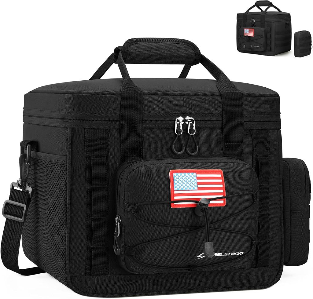 Maelstrom Tactical Lunch Box for Men, Cooler Bag with Detachable MOLLE Bag