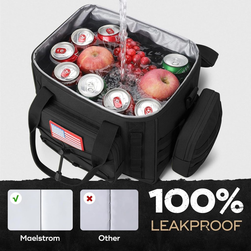 Maelstrom Tactical Lunch Box for Men, Cooler Bag with Detachable MOLLE Bag