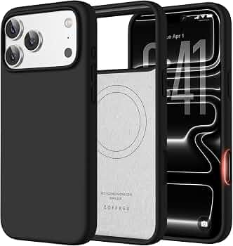 Magnetic for iPhone 18 Pro Max /17 Pro Max Case, Black