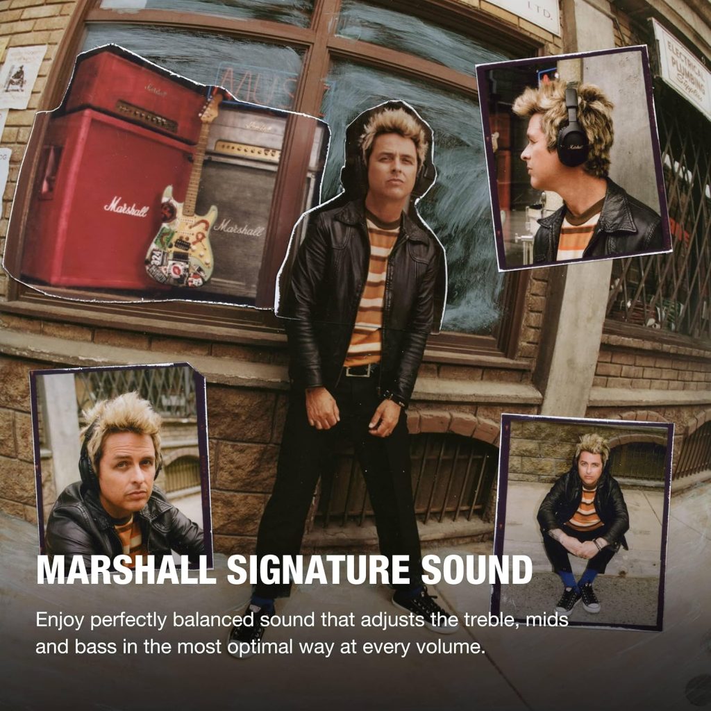 Marshall Monitor III ANC Wireless Over-Ear Headphones – Black