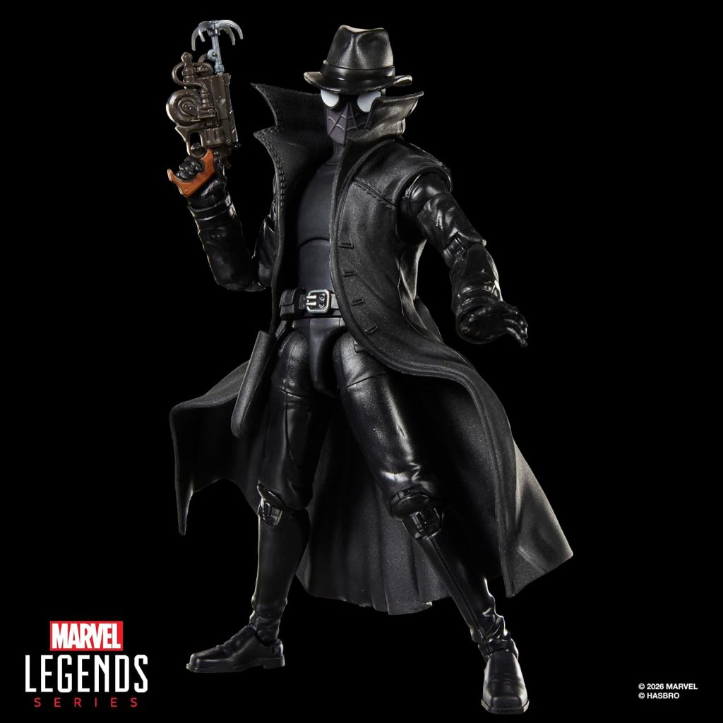 Marvel Legends Series Spider-Man Noir, Retro Cardback Spider-Man Comics Collectible 6-Inch Scale Action Figure (Amazon Exclusive)
