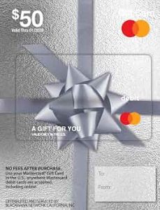 Mastercard Physical Gift Card – $50 (plus $4.95 Purchase Fee)