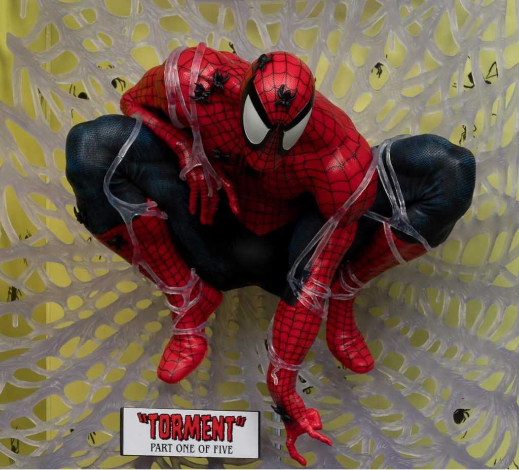 McFarlane Toys – Marvel Spider-Man 1:6th Scale Collectible with Scene (Spider-Man #1)