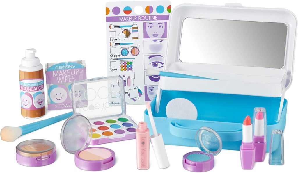 Melissa & Doug Love Your Look Pretend Nail Care 20-Piece Set