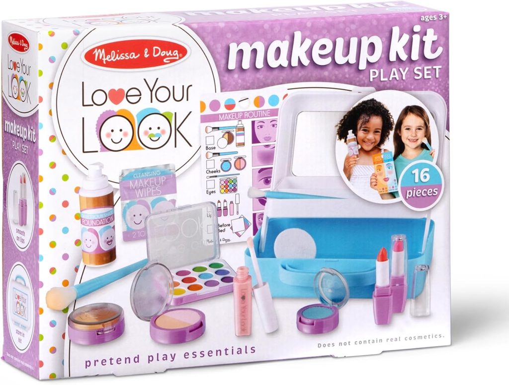 Melissa & Doug Love Your Look Pretend Nail Care 20-Piece Set