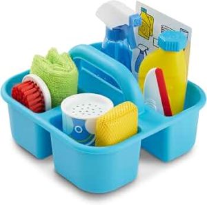 Melissa & Doug Spray Squirt & Squeegee 9-Piece Cleaning Play Set