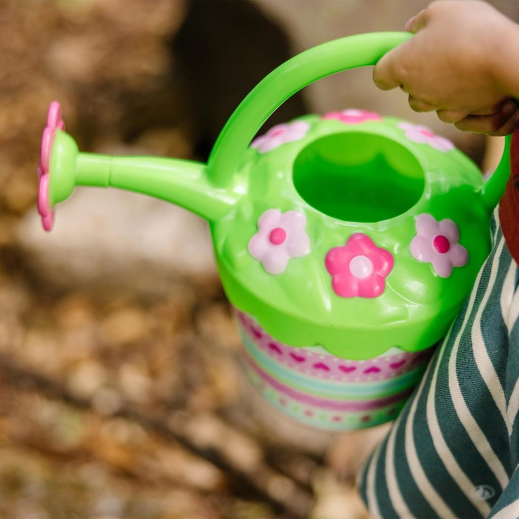 Melissa & Doug Sunny Patch Pretty Petals Flower Watering Can – Pretend Play Toy