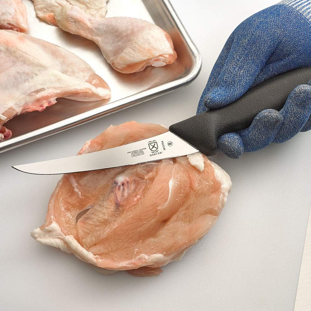 Mercer Culinary BPX, 5.9-Inch, Curved Boning Knife – Semi-Flexible