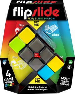 Moose Games Flipslide, Handheld Puzzle Game, Travel Toy Ages 8-13