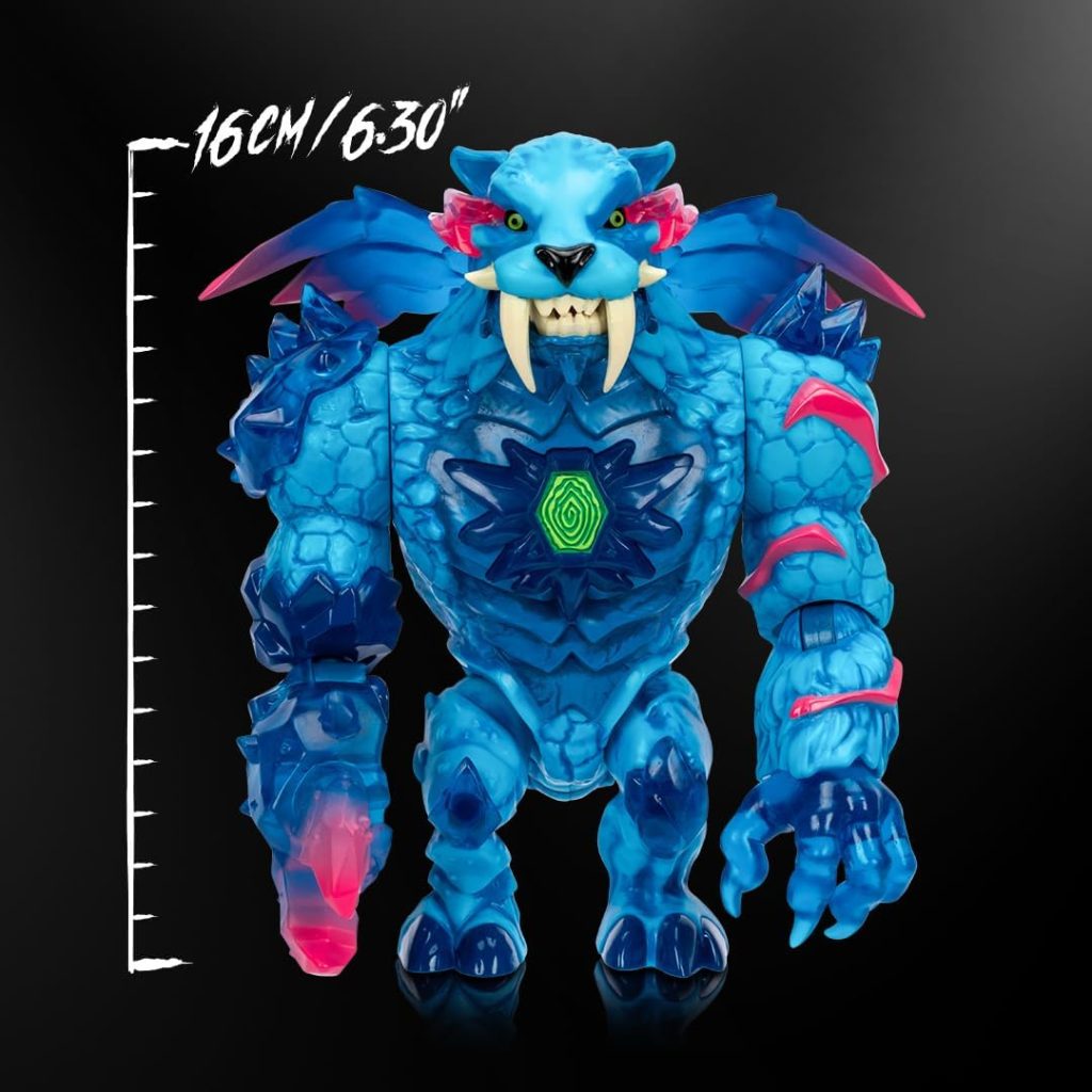 MrBeast Lab Apex Beast Panther Collector Figure, 6.25″ Tall, with Extreme Detailing, Premium Packaging, 13 Points of Articulation and Chomp Jaw – Styles May Vary