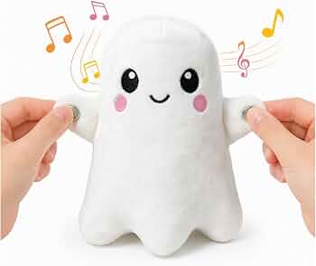 Musical Sensory Toys, Interactive Music Plush Toy Set, Ghost