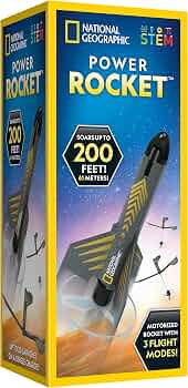 National Geographic Motorized Rocket Launcher for Kids Ages 8-12