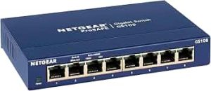 NETGEAR 8-Port Gigabit Ethernet Unmanaged Network Switch (GS108)
