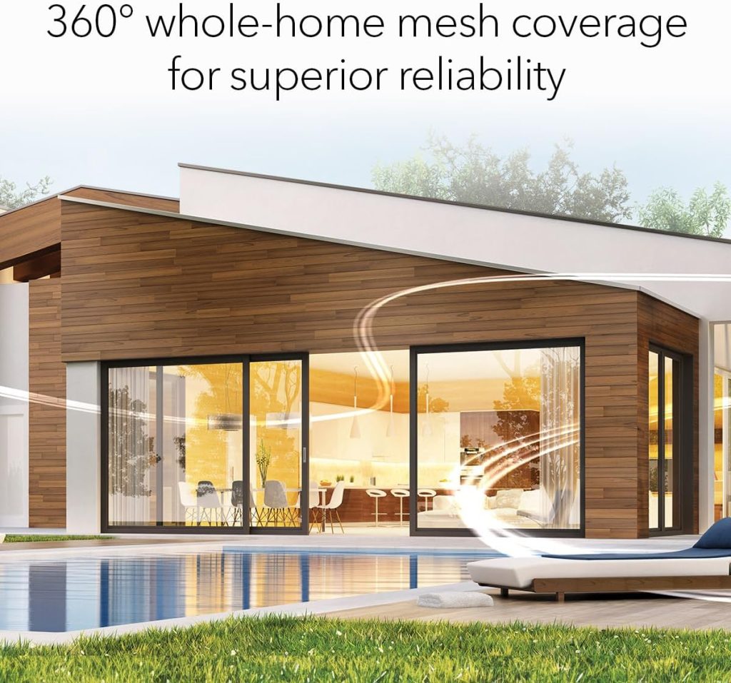 NETGEAR Orbi 770 Series WiFi 7 Mesh System, Up to 5,500 sq ft., 2 Pack