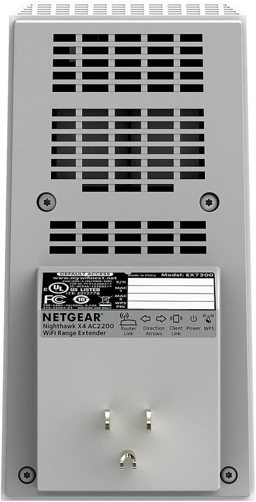 NETGEAR WiFi Mesh Range Extender EX7300 – Coverage up to 2300 sq.ft. and 40 Devices with AC2200 Dual Band Wireless Signal Booster & Repeater (up to 2200Mbps Speed), Plus Mesh Smart Roaming