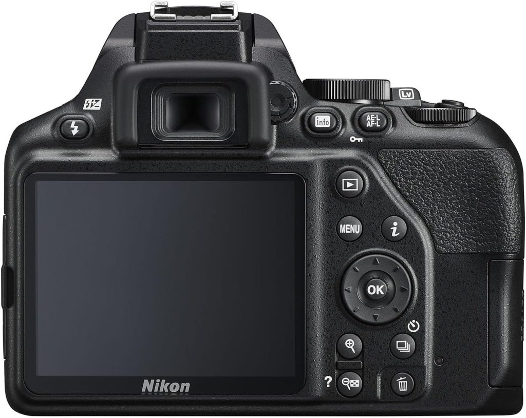 Nikon D3500 DSLR Camera with AF-P DX NIKKOR 18-55mm f/3.5-5.6G VR and 420-800mm f/8 Manual Super HD Telephoto Lens + 128 GB Memory + Extra Battery + More (22pc Bundle) (Renewed)