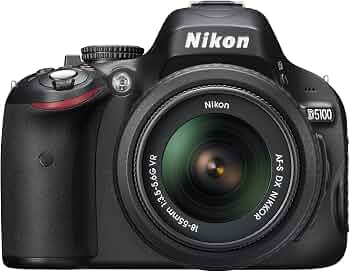 Nikon D5100 Digital SLR Camera with 18-55mm f/3.5-5.6 AF-S DX VR Nikkor Zoom Lens