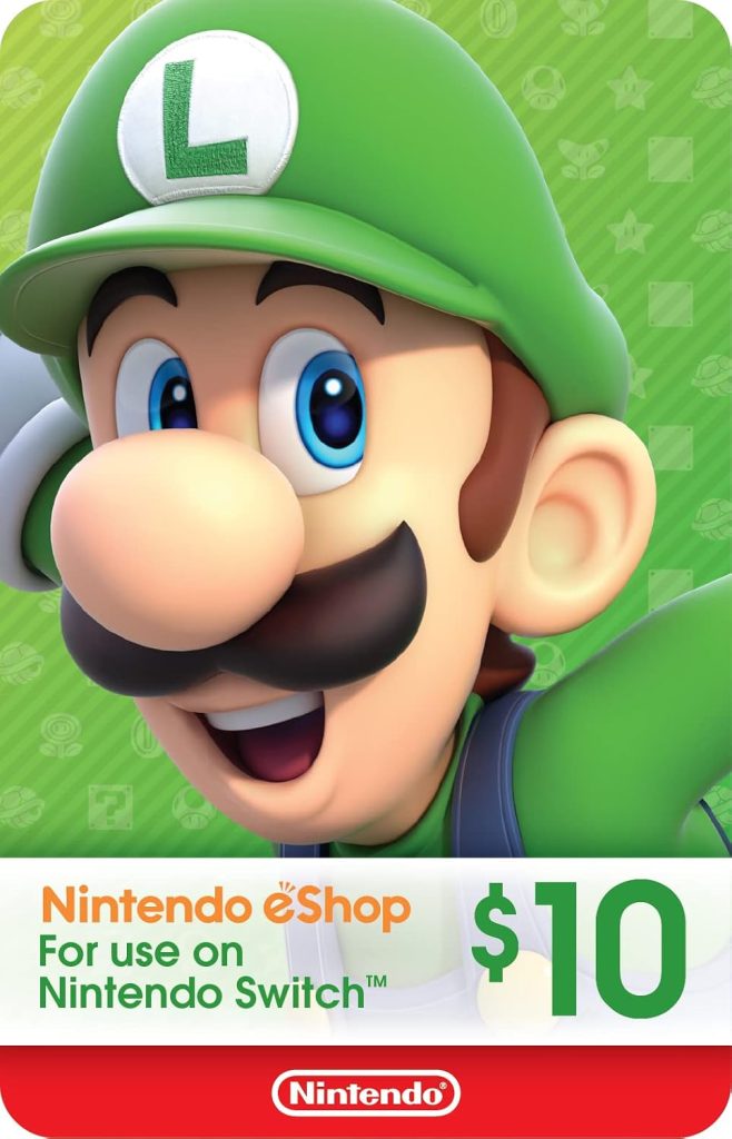 Nintendo eShop Gift Card – $10 Digital Code