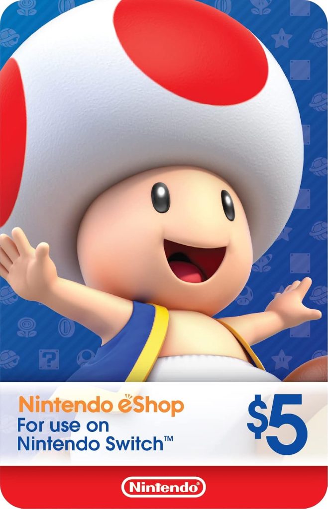 Nintendo eShop Gift Card – $10 Digital Code
