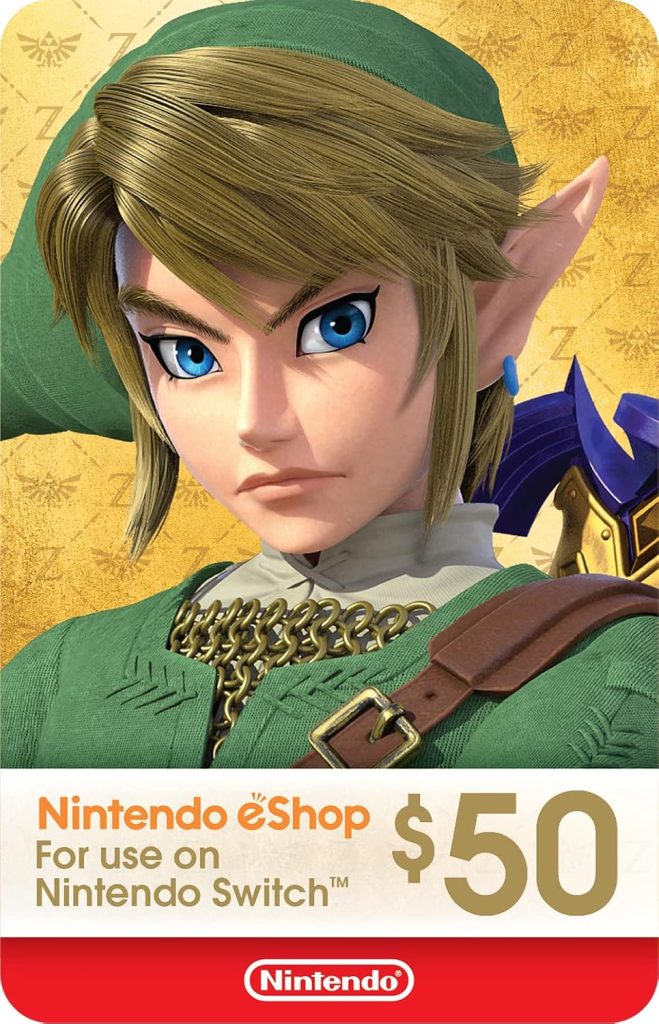 Nintendo eShop Gift Card – $10 Digital Code