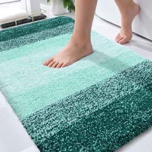 OLANLY Bathroom Rugs Mat 30×20, Extra Soft Absorbent Microfiber Bath Rugs
