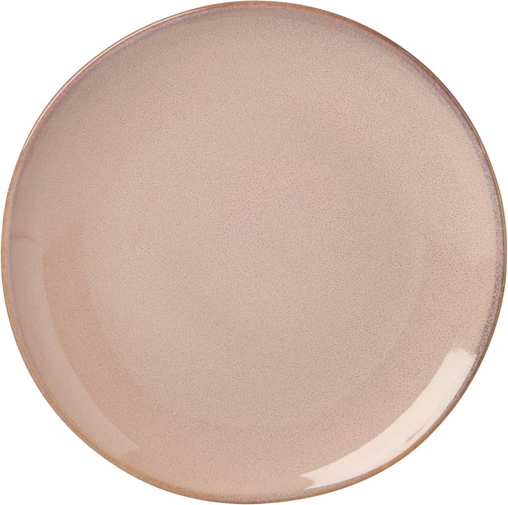 Oneida Organic Shades Clay Stoneware 12-Piece Dinnerware Set for 4