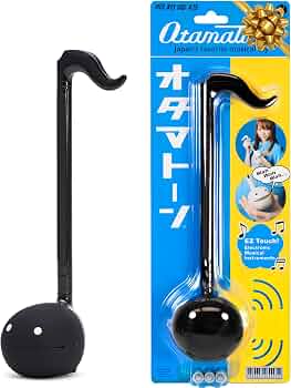 Otamatone Japanese Electronic Synthesizer Musical Instrument Toy – Black