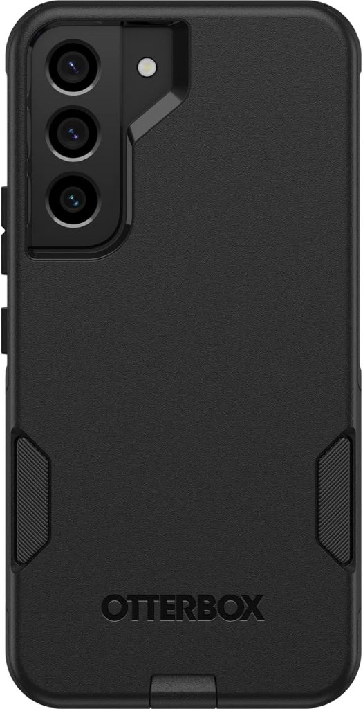 OtterBox Galaxy S22 Commuter Series Case – Black, Slim & Tough, Pocket-Friendly, with Port Protection