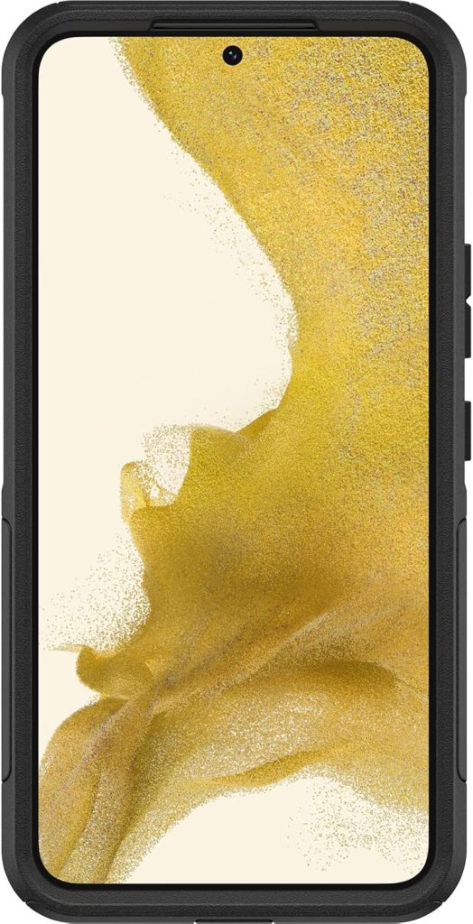 OtterBox Galaxy S22 Commuter Series Case – Black, Slim & Tough, Pocket-Friendly, with Port Protection