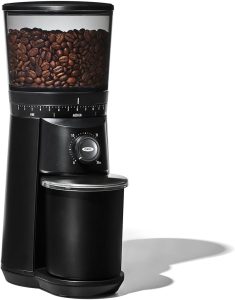 OXO Brew Conical Burr Electric Coffee Bean Grinder – 12 Oz, Matte Black